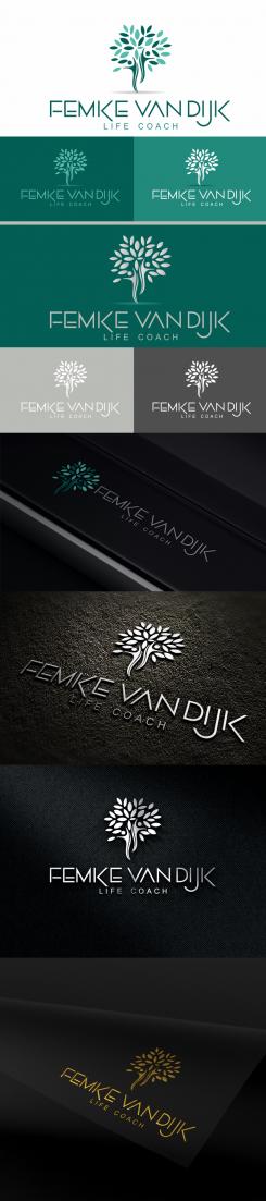 Logo design # 966240 for Logo   corporate identity for life coach Femke van Dijk contest