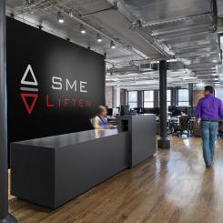 Logo design # 1076792 for Design a fresh  simple and modern logo for our lift company SME Liften contest