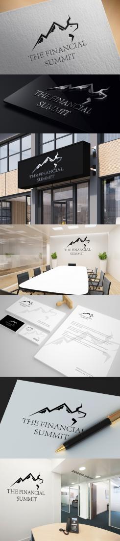 Logo design # 1065165 for The Financial Summit   logo with Summit and Bull contest