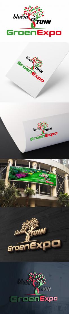 Logo design # 1013405 for renewed logo Groenexpo Flower   Garden contest