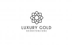 Logo design # 1032509 for Logo for hairextensions brand Luxury Gold contest