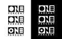 Logo # 951554 voor ONE PERCENT CLOTHING kledingmerk gericht op DJ’s   artiesten wedstrijd