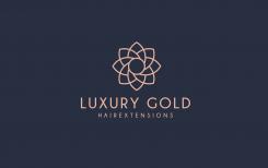 Logo # 1032511 voor Logo voor hairextensions merk Luxury Gold wedstrijd