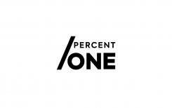 Logo # 951284 voor ONE PERCENT CLOTHING kledingmerk gericht op DJ’s   artiesten wedstrijd