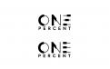 Logo # 952392 voor ONE PERCENT CLOTHING kledingmerk gericht op DJ’s   artiesten wedstrijd