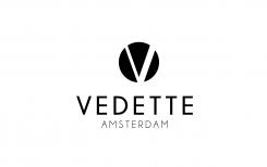 Logo # 925326 voor Ontwerp een stijlvol en luxe logo voor kledingmerk Vedette Amsterdam wedstrijd