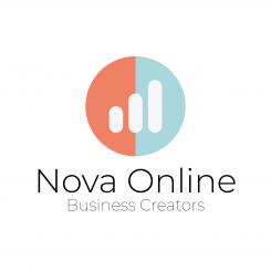 Logo # 985118 voor Logo for Nova Online   Slogan  We create new business wedstrijd