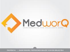 Logo # 46166 voor Beeldmerk voor innovatieve concepten in de zorg: MedworQ wedstrijd