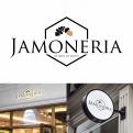 Logo # 1015877 voor Logo voor unieke Jamoneria  spaanse hamwinkel ! wedstrijd