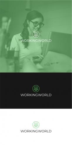 Logo # 1169114 voor Logo voor uitzendbureau Working World wedstrijd