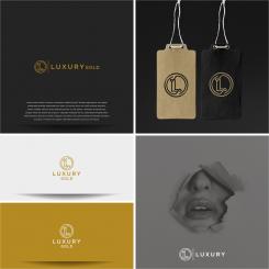 Logo design # 1032788 for Logo for hairextensions brand Luxury Gold contest