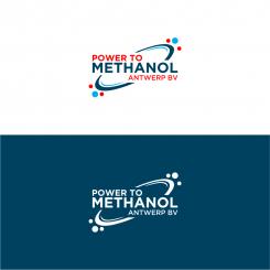 Logo design # 1089068 for Company logo for consortium of 7 players who will be building a  Power to methanol  demonstration plant for their legal entity  Power to Methanol Antwerp BV  contest
