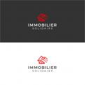 Logo design # 1170258 for Logo for  Immobilier Solidaire    The real estate agency that supports those who need it contest