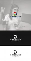 Logo design # 1168359 for Logo for  Immobilier Solidaire    The real estate agency that supports those who need it contest