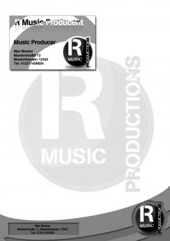 Logo design # 183265 for Logo Musikproduktion ( R ~ music productions ) contest