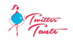 Logo # 507725 voor Ontwerp een communicatief logo voor een nieuw Social media bedrijf: TwitterTante  wedstrijd