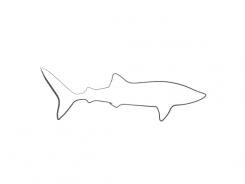 Logo design # 602086 for silhouette drawing of a whale shark contest