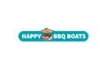 Logo # 1048703 voor Ontwerp een origineel logo voor het nieuwe BBQ donuts bedrijf Happy BBQ Boats wedstrijd