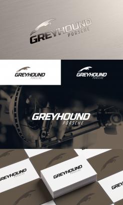 Logo # 1134230 voor Ik bouw Porsche rallyauto’s en wil daarvoor een logo ontwerpen onder de naam GREYHOUNDPORSCHE wedstrijd