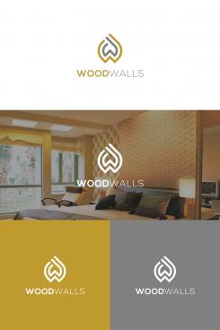 Logo design # 1152049 for modern logo for wood wall panels contest