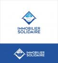 Logo design # 1169210 for Logo for  Immobilier Solidaire    The real estate agency that supports those who need it contest