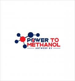 Logo design # 1089759 for Company logo for consortium of 7 players who will be building a  Power to methanol  demonstration plant for their legal entity  Power to Methanol Antwerp BV  contest