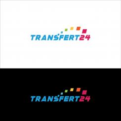 Logo design # 1161694 for creation of a logo for a textile transfer manufacturer TRANSFERT24 contest