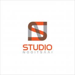 Logo # 1075022 voor Studio Nooitsaai   logo voor een creatieve studio   Fris  eigenzinnig  modern wedstrijd