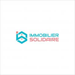 Logo design # 1168422 for Logo for  Immobilier Solidaire    The real estate agency that supports those who need it contest