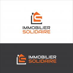 Logo design # 1168426 for Logo for  Immobilier Solidaire    The real estate agency that supports those who need it contest
