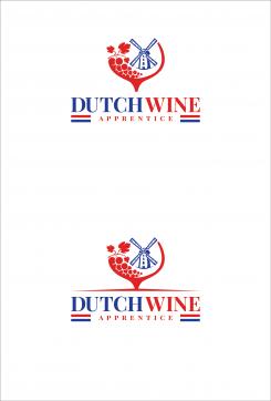 Logo # 1063105 voor Logo  plus social  voor Wine Blogger wedstrijd
