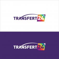 Logo design # 1162220 for creation of a logo for a textile transfer manufacturer TRANSFERT24 contest