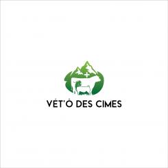 Logo design # 1107460 for Logo for a veterinary practice specialized in large animals in the french Alps contest