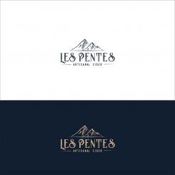 Logo design # 1186819 for Logo creation for french cider called  LES PENTES’  THE SLOPES in english  contest