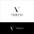 Logo # 924012 voor Ontwerp een stijlvol en luxe logo voor kledingmerk Vedette Amsterdam wedstrijd