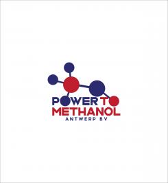 Logo design # 1089742 for Company logo for consortium of 7 players who will be building a  Power to methanol  demonstration plant for their legal entity  Power to Methanol Antwerp BV  contest