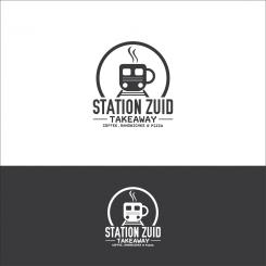 Logo design # 922416 for Station Zuid, takeaway coffee and pizza contest