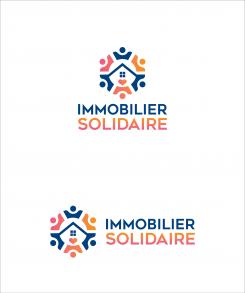 Logo design # 1168802 for Logo for  Immobilier Solidaire    The real estate agency that supports those who need it contest