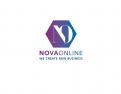 Logo # 983778 voor Logo for Nova Online   Slogan  We create new business wedstrijd