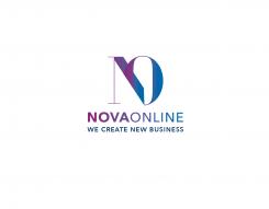 Logo # 983779 voor Logo for Nova Online   Slogan  We create new business wedstrijd