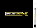 Logo design # 1247116 for Logo for SolidWorxs  brand of masts for excavators and bulldozers  contest
