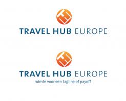 Logo design # 596254 for A clear and up-beat logo+stationary ID for Travel Hub Europe contest