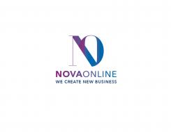 Logo # 983790 voor Logo for Nova Online   Slogan  We create new business wedstrijd