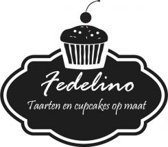 Logo # 784906 voor Fedelino: taarten en cupcakes op maat wedstrijd