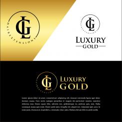 Logo # 1032743 voor Logo voor hairextensions merk Luxury Gold wedstrijd