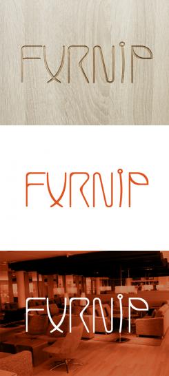 Logo design # 421551 for WANTED: logo for Furnip, a hip web shop in Scandinavian design en modern furniture contest