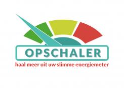 Logo # 605514 voor Logo voor project OPSCHALER over datagebruik uit slimme meters wedstrijd