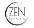 Logo design # 427895 for Zen Basics is my clothing line. It has different shades of black and white including white, cream, grey, charcoal and black. I use red for the logo and put the words in an enso (a circle made with a b contest