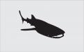 Logo design # 604009 for silhouette drawing of a whale shark contest