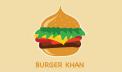 Logo design # 473645 for Design a masculine logo for a burger joint called Burger Khan contest